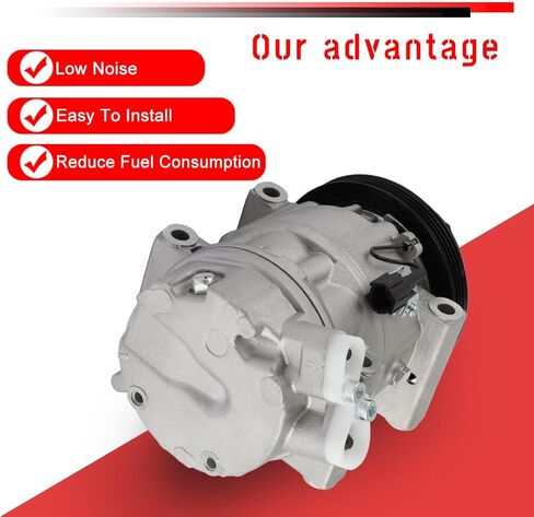 CCIYU Air Conditioning Compressor for INFINITI Q45 4.1L 1997-2001 Replaces AC Compressor for Car with Clutch for 68659 in Saudi Arabia