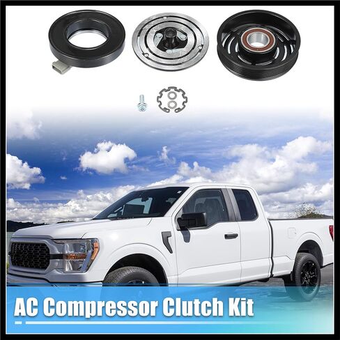 AC Compressor Clutch Set Replace for Ford F-150 1997-2006 A/C Clutch Repair Assembly Durable Material in Saudi Arabia