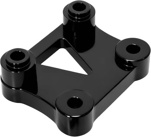 Black Handlebar Riser Pull Back Plate Bracket Handle bar Displacement Adapter for Harley M8 Softail Dyna Wide Glide/Street Bob/Fat Bob/Low Rider/Switchback/Super Glide/Fxd/Fxr 2018-Later Models in Kuwait