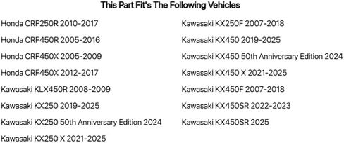 سلسلة الأسطوانة السوداء لكاواساكي KX450 2019-2025 in Kuwait