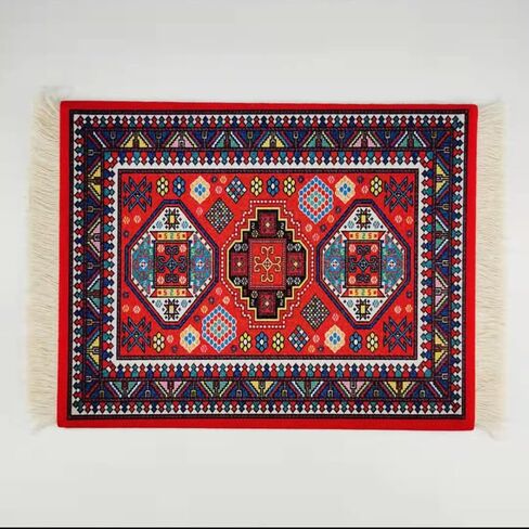 Rug Mouse Pads Oriental Rug Mouse Pad - Turkish Style Carpet Mousemat - Great Gift Persian Style Carpet Mouse Pad in Kuwait