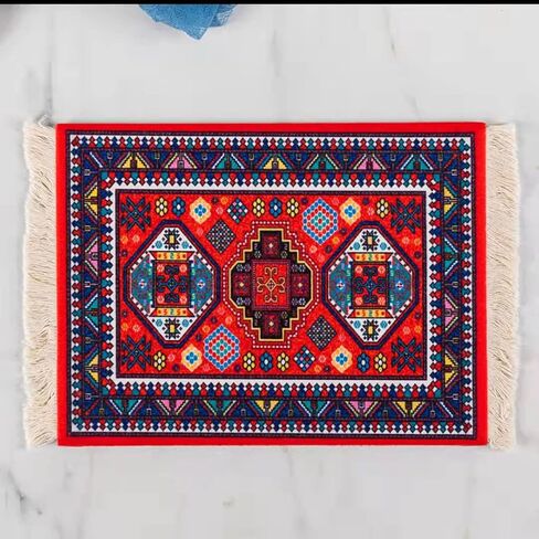 Rug Mouse Pads Oriental Rug Mouse Pad - Turkish Style Carpet Mousemat - Great Gift Persian Style Carpet Mouse Pad in Kuwait