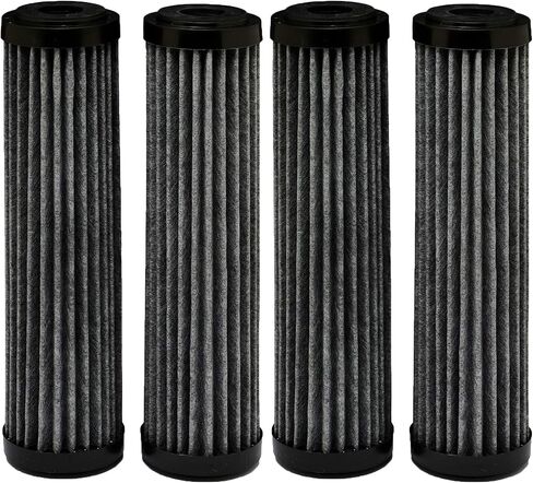 EcoPure EPW2F Premium Fact Universal Whole Home Filter (2 Pack), Dark Gray/Black in Kuwait