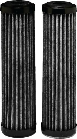 EcoPure EPW2F Premium Fact Universal Whole Home Filter (2 Pack), Dark Gray/Black in Kuwait