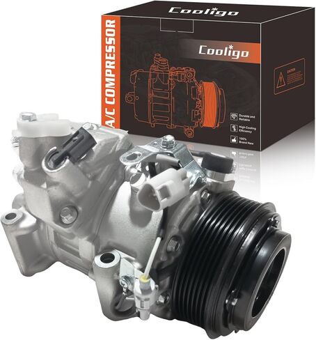ضاغط مكيف الهواء CO 29042C مع قابض مكيف الهواء يناسب تويوتا أفالون هايلاندر سيينا كامري 2.5L 2.7L 3.5L 2011-2018، لكزس ES350 RX350 GS350 3.5L 2010-2018، يستبدل 8832006160 in Kuwait