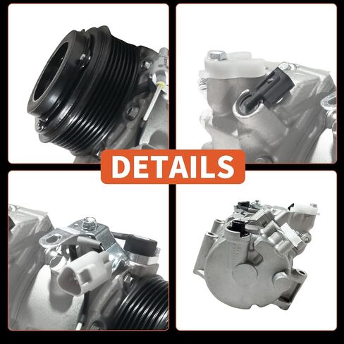 ضاغط مكيف الهواء CO 29042C مع قابض مكيف الهواء يناسب تويوتا أفالون هايلاندر سيينا كامري 2.5L 2.7L 3.5L 2011-2018، لكزس ES350 RX350 GS350 3.5L 2010-2018، يستبدل 8832006160 in Kuwait