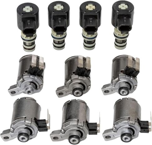 A Set/10PCS 6-Speed Automatic Transmission Solenoid Valve Kit Gearbox M11 Valvebody Compatible For SsangYong Compatible For Geely Actyon in Kuwait
