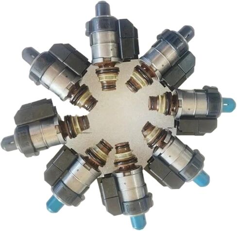 722.9 مجموعة صمامات الملف اللولبي لناقل الحركة الأوتوماتيكي، مجموعة مكونة من 8 قطع A0260130035 A0260130034 متوافقة مع مرسيدس بنز in Kuwait