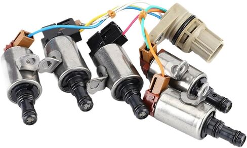 5pcs 28500-PRP-004 28360-PRP-003 Transmission Shift Solenoid Wth Harness Compatible For Honda Accord Crosstour CR-V in Kuwait