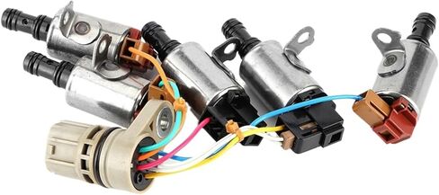 5pcs 28500-PRP-004 28360-PRP-003 Transmission Shift Solenoid Wth Harness Compatible For Honda Accord Crosstour CR-V in Kuwait