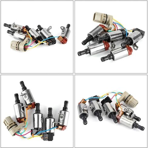 5pcs 28500-PRP-004 28360-PRP-003 Transmission Shift Solenoid Wth Harness Compatible For Honda Accord Crosstour CR-V in Kuwait