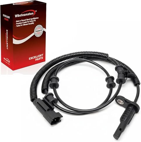 ABS Wheel Speed Sensor 1Pc: Rear Left & Right Compatible with Ram 2013-2018 1500 V6 3.0L V6 3.6L V8 5.7L V8 4.7L V6 3.7L, 2019 1500 Classic V6 3.6L V6 3.0L V8 5.7L in Kuwait