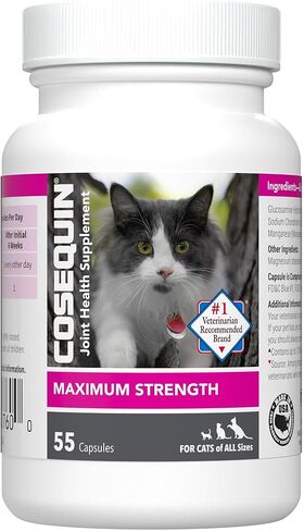 Nutramax Cosequin Joint Health Supplement for Cats - With Glucosamine and Chondroitin, 30 Capsules in Saudi Arabia