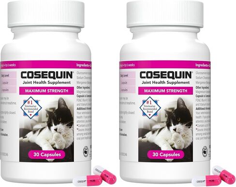 Nutramax Cosequin Joint Health Supplement for Cats - With Glucosamine and Chondroitin, 30 Capsules in Saudi Arabia