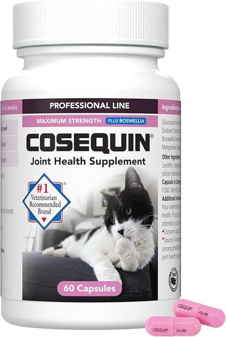 Nutramax Cosequin Joint Health Supplement for Cats - With Glucosamine and Chondroitin, 30 Capsules in Saudi Arabia