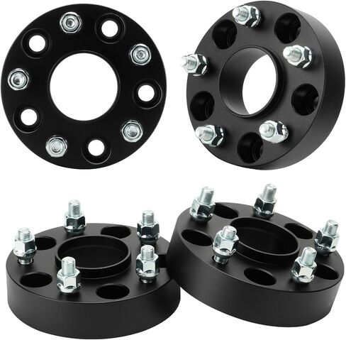 محولات عجلة مركزية Aeagle 5x5، 1.5 بوصة 5x127 مم لـ 2005-2010 Grand Cherokee WK، XX JK JKU، 5 فواصل عجلات مزورة مع 1/2-20 مسامير 71.5 مم تتحمل 4 قطع in Saudi Arabia