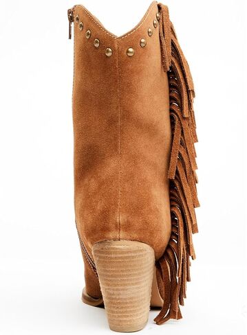 Idyllwind Women's Sidewinder Studded Fringe Suede Fashion Boot Round Toe - Biwsp22l22 in Kuwait
