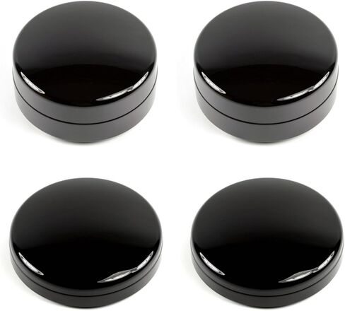 Set of 4 New 17 Inch Steel Wheel Black Hub Center Caps Replacement for 2003-2017 Dodge Ram 3500 1-Ton Dually Truck 2 Front caps 2 Rear caps in Kuwait