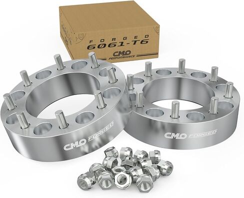 Customadeonly 2pc 2" 8x170 to 8x180 Wheel Adapters (HUB to Wheel) 14x1.5 Stud Compatible for F250 F350 Superduty Spacer - Fit 8x180 Wheels On 8x170 Hubs in Saudi Arabia