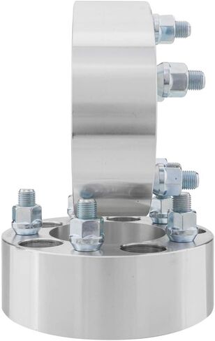 TRIBLE SIX 2 قطعة 2 بوصة محولات العجلات الفواصل 5x4.5 5x114.3 مم 1/2 بوصة × 20 ترصيع 82.5 مم تتحمل 5 العروات استبدال لفورد إكسبلورر فالكون فليكس ليبرتي رانغ لير جراند شيروكي in Kuwait