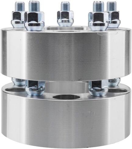 TRIBLE SIX 2 قطعة 2 بوصة محولات العجلات الفواصل 5x4.5 5x114.3 مم 1/2 بوصة × 20 ترصيع 82.5 مم تتحمل 5 العروات استبدال لفورد إكسبلورر فالكون فليكس ليبرتي رانغ لير جراند شيروكي in Kuwait