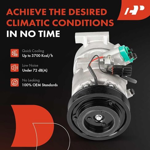 A-Premium Air Conditioner AC Compressor with Clutch Compatible with Hyundai Kona 1.6L 2018-2021 in Saudi Arabia