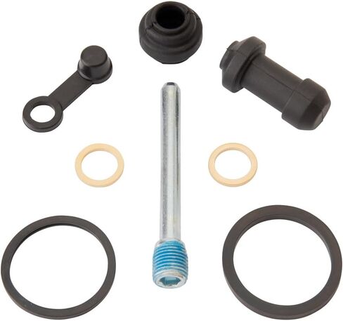 Tusk Rear Brake Caliper Rebuild Kit Compatible with Honda CR125R/CR250R/CR500R 1987-2001/CR80/85R 1992-2007/XR650L 1993-2025/Compatible with Kawasaki KX250 1995-2007/KLX300 2021-2026 - T-18-3028 in Saudi Arabia