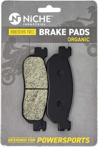 NICHE Brake Pad with Show Set for Yamaha TW200 XT225 3C5-25805-00-00 4KN-W253E-11-00 Front Rear Semi-Metallic in Saudi Arabia