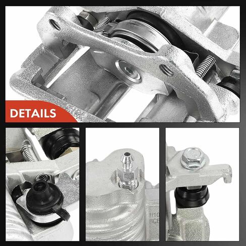 A-Premium Disc Brake Caliper Assembly with Bracket Compatible with Select Chevrolet and Pontiac Models - Camaro & Firebird, 1988 1989 1990 1991 1992 - Rear Left Driver Side in Saudi Arabia