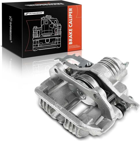 A-Premium Disc Brake Caliper Assembly with Bracket Compatible with Select Chevrolet and Pontiac Models - Camaro & Firebird, 1988 1989 1990 1991 1992 - Rear Left Driver Side in Saudi Arabia