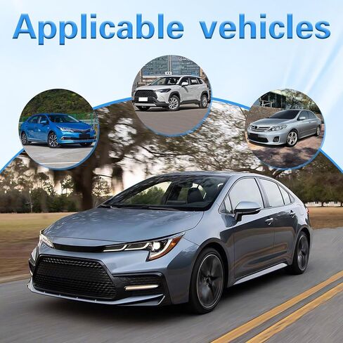 مجموعة وحدة مضخة الوقود الكهربائية مع وحدة إرسال، متوافقة مع Toyota Corolla 2009-2018، Matrix 2009-2013، Pontiac Vibe 2009-2010 &1.8L 2.4L، تحل محل E3781M in Kuwait