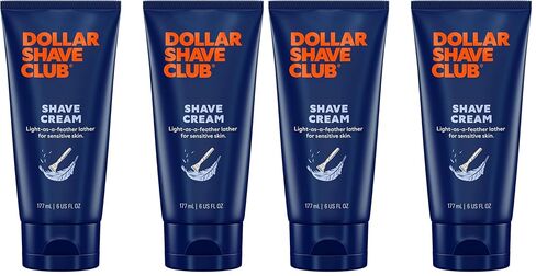 Dollar Shave Club | Shave Cream 6 ounce (2 Pack) | Hydrating Shaving Cream for Sensitive Skin in Saudi Arabia