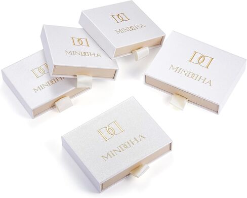 MINDDHA Split Hoop Earrings for Women – Sterling Silver Post - Dainty 14K Gold Plated Lightweight Huggie Earrings for Everyday Wear | Elegant Jewelry Gift, 14mm Diameter in Kuwait