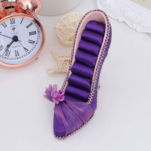 High Heel Jewelry Holder Shoe Ring Holders High-Heeled Earring Organizer Shoe Ring Rack Display Stand in Saudi Arabia
