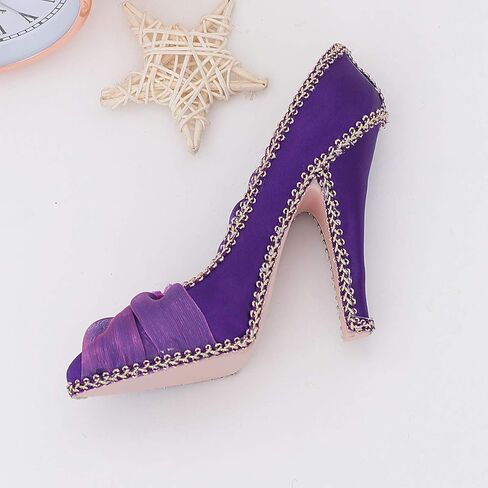 High Heel Jewelry Holder Shoe Ring Holders High-Heeled Earring Organizer Shoe Ring Rack Display Stand in Saudi Arabia