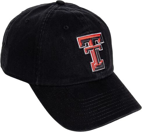Desert Cactus Texas Tech University Baseball Hat TTU Red Raiders Brimmed Embroirderd Hats Cap Adjustable Cloth Strap Adult (Style A1) in Saudi Arabia