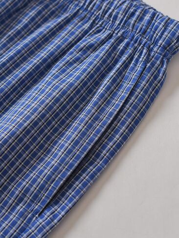 Esenchel Women's Petite Cotton Pajamas Set Long Sleeve Button Down Sleepwear in Kuwait