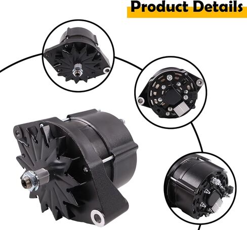Alternator 120A Compatible with Thermo King Tripac APU Evo Transportation Refrigeration Replace 45-2671 452671 8452596 8452681 167-84118 419925 951345 452596 452947 45-2669 in Saudi Arabia