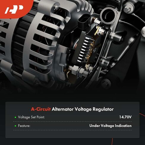 A-Premium Alternator Voltage Regulator Compatible with Honda Civic 1996-2000 & Acura EL 1997-2000, 1.6L, 14.7V A-Circuit 14.7 Vset in Saudi Arabia