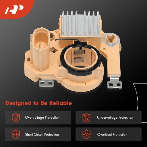 A-Premium Alternator Voltage Regulator Compatible with Honda Civic 1996-2000 & Acura EL 1997-2000, 1.6L, 14.7V A-Circuit 14.7 Vset in Saudi Arabia