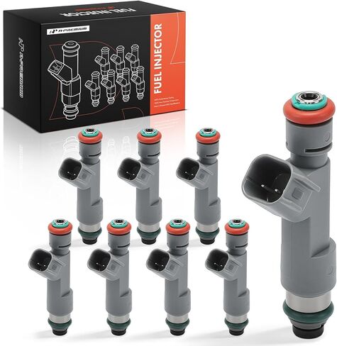 A-Premium 4 Holes Set of 8 Fuel Injectors Compatible with Volvo XC90 2005-2011, S80 2007-2010, 4.4L, Replace# 86536080 in Saudi Arabia