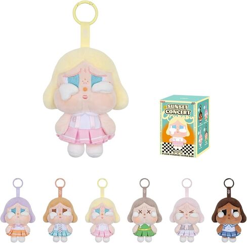 Pop Mart Crybaby Sunset Concert Series-Plush Prendant Box Box ، Crybaby Blind Box Focours ، Tlash Design Action Toels Toellible Toys Decorations ، Home Homides Home Home Flox ، Box Single in Kuwait