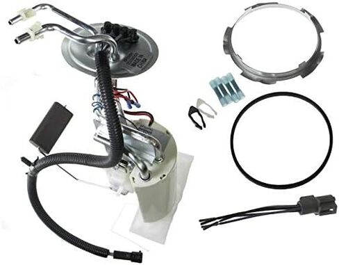 Left Driver Side Fuel Pump and Sender Assembly - with 2 Ports - Compatible with 1992-1996 Ford F-150 (with 16 Gallon Tank) in Saudi Arabia