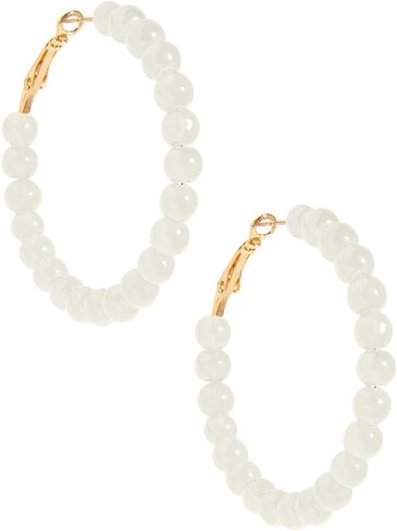 ZENZII Glass Beaded Hoop Earring in Saudi Arabia