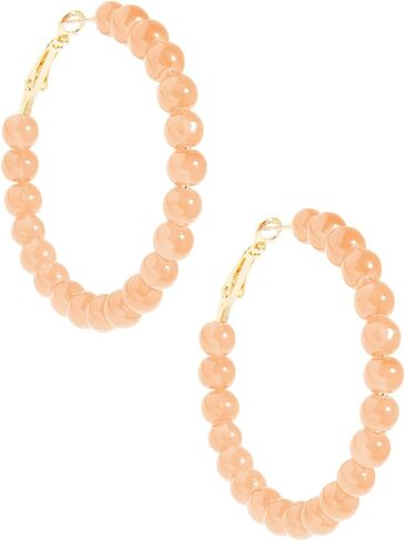 ZENZII Glass Beaded Hoop Earring in Saudi Arabia