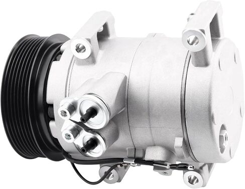 AC Compressor Assembly Compatible with Tacoma 2005 2006 2007 2008 2009 2010 2011 2012 2013 2014 2015 2.7L 4.0L Replaces 88320-04060 Pre-filled with Compressor Oil in Kuwait