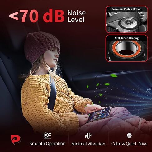 PHOBOOS A/C Compressor with Clutch Compatible with Hyundai Elantra 2017-2020, L4 2.0L. Fast Cooling, Low Noise, Easy Installation, Ref. CO 29339C in Kuwait