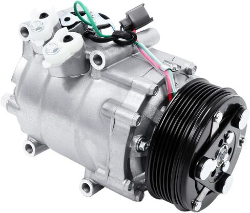 AC Compressor for 2001-2001 Acura EL 1.7L, for 2001-2001 Civic 1.7L, for 1997-2001 Prelude 2.2L, Air Conditioning Compressor with Clutch Replace for 38810P5M006, 38810P5M016 2004914AM in Saudi Arabia