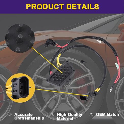 8M0088351 Voltage Regulator Replacement for Mercury Outboard 65-115HP 4-Stroke EFI Engines – Fits 75HP 80HP 90HP 100HP 115HP Mariner SEAPRO Pro XS Replaces 8M0133642 in Kuwait