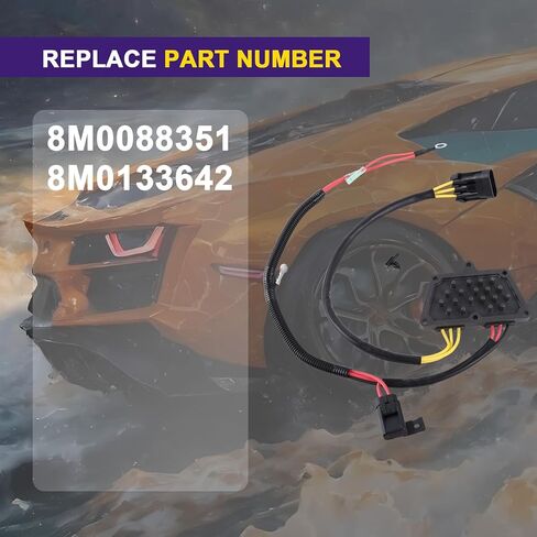 8M0088351 Voltage Regulator Replacement for Mercury Outboard 65-115HP 4-Stroke EFI Engines – Fits 75HP 80HP 90HP 100HP 115HP Mariner SEAPRO Pro XS Replaces 8M0133642 in Kuwait